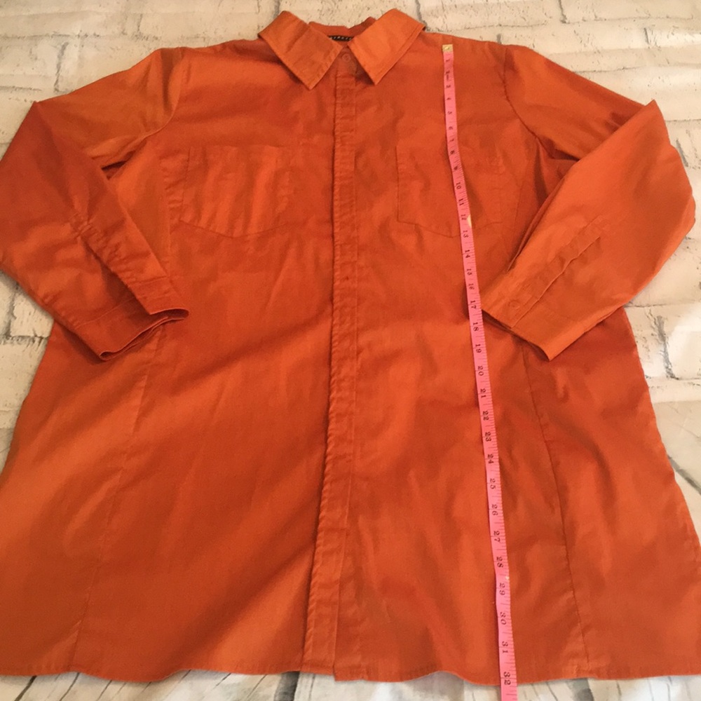 Avenue Stretchy Tunic Button Down - image 2